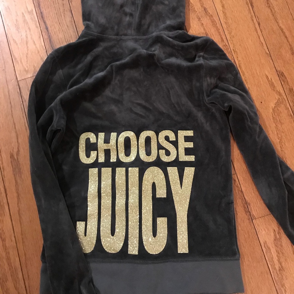 Juicy couture track suit hoodie